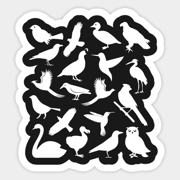 Birding Design | Bird Watching Sticker by MeatMan